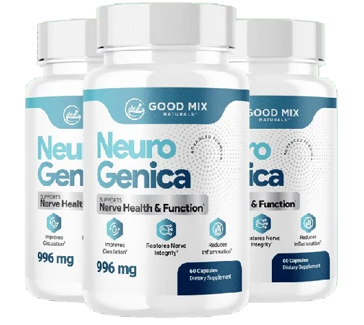 NeuroGenica Balanced Nutrient Supplement Bottles